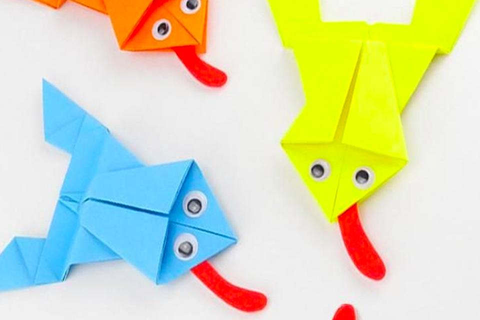 Origami Frogs