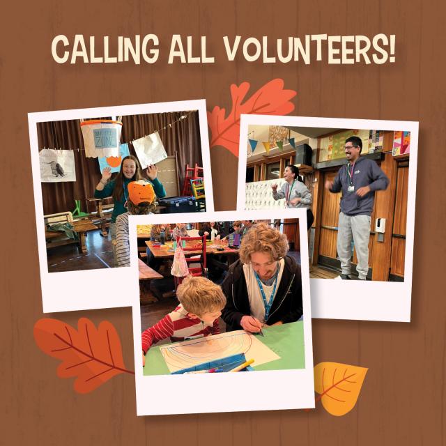 Calling all volunteers!
