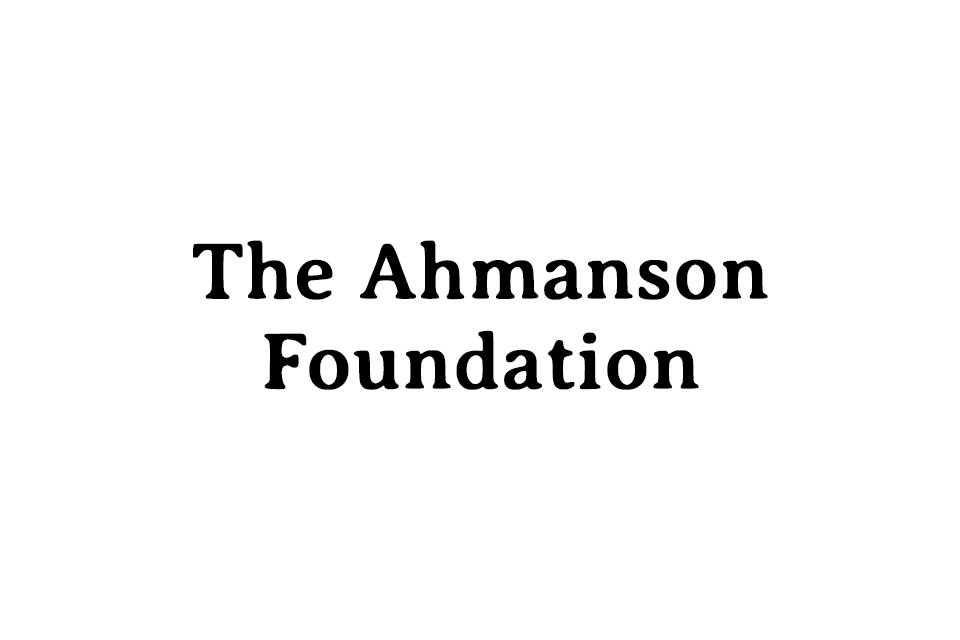 The Ahmanson Foundation