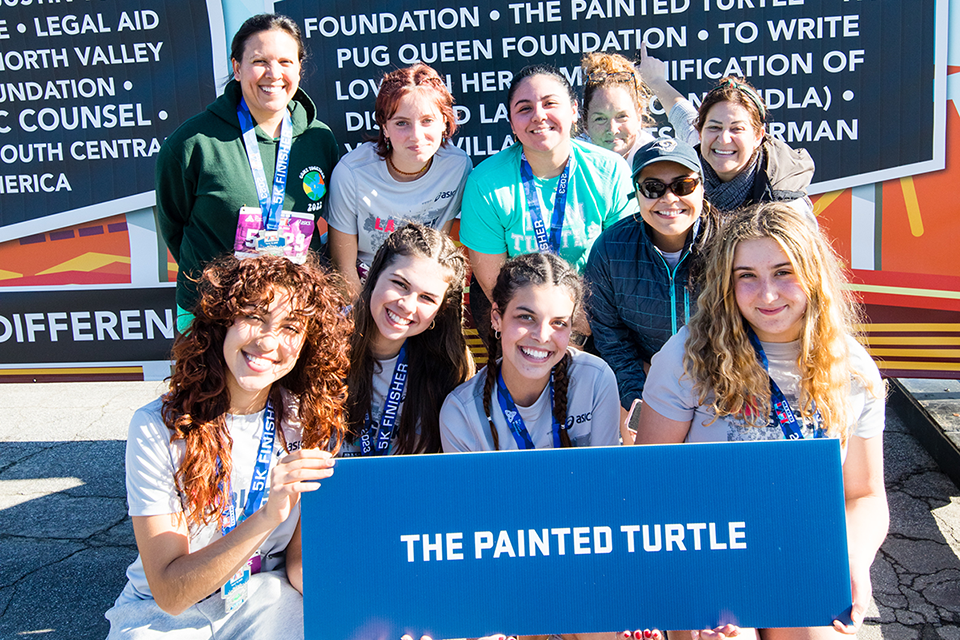 LA Marathon, 5k, Fartleks group picture