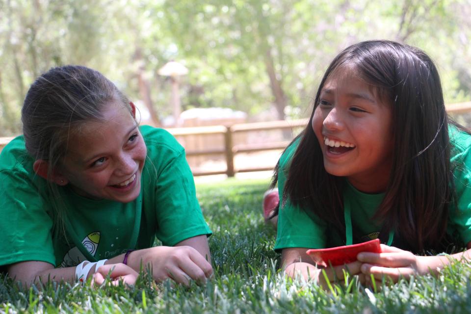 Making friends at Camp