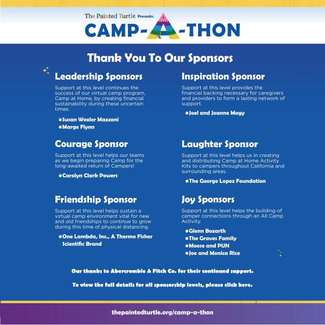 Thank you to our Sponsors