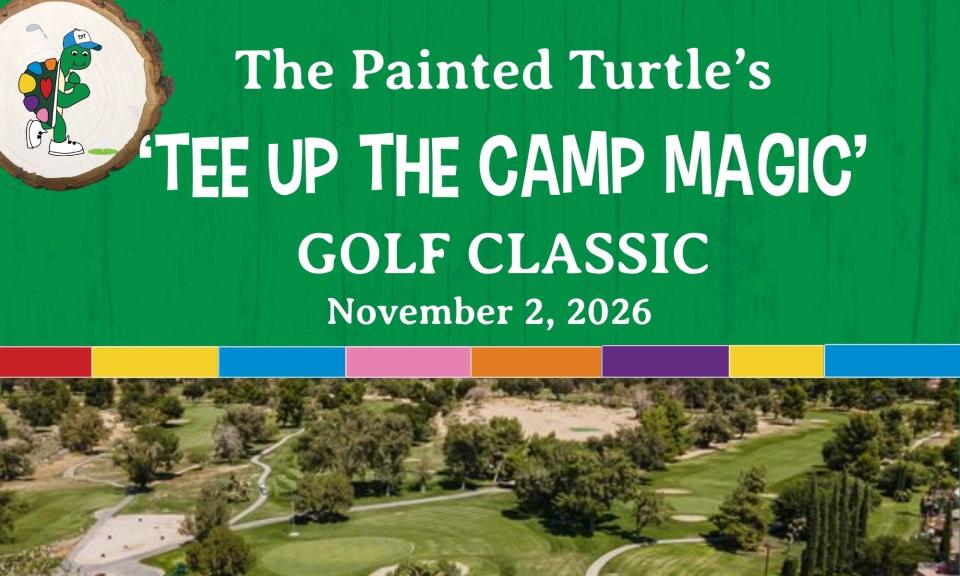 Tee Up the Magic Golf Classic Graphic with AV golf Course pictured below